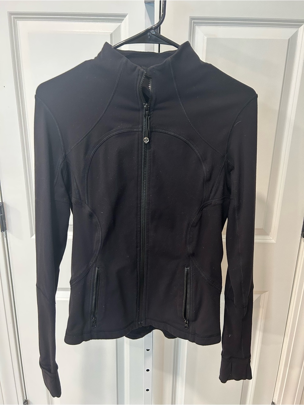 lululemon athletica Black Zip-Up Jacket